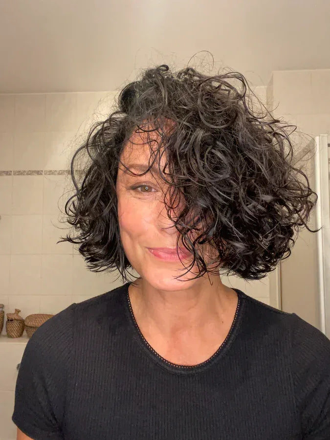 Healthy, defined Type 3 curls